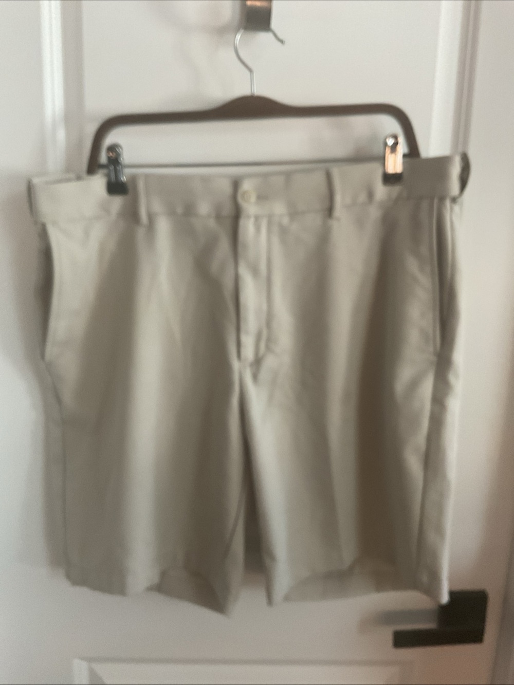 Grand Slam - Men's Khaki Flat-Front Shorts - Size 38